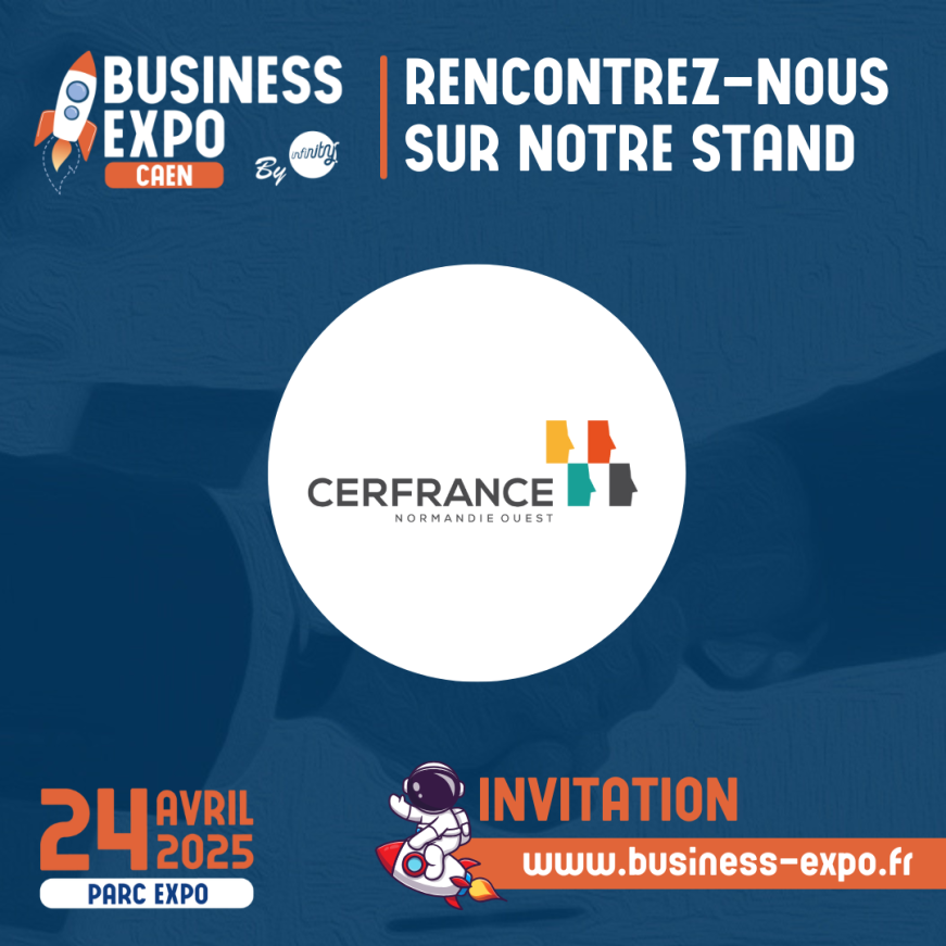 logo salon business expo et logo cerfrance