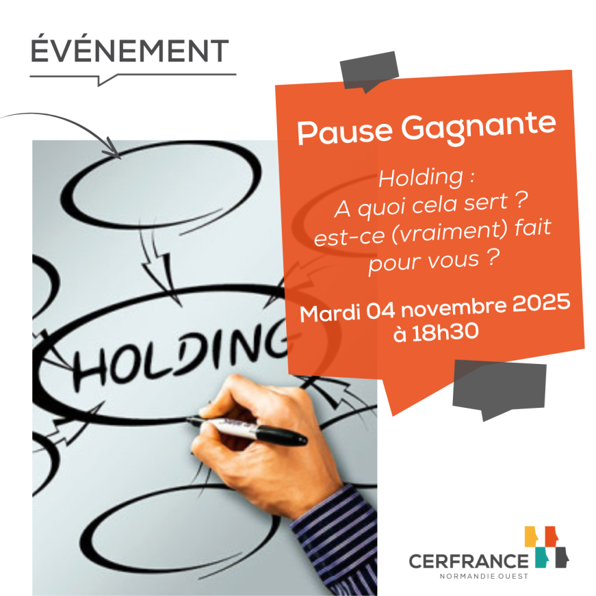 visuel représentant une réunion d'objet qui forme une holding